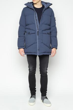 Hooded down jacket, zdjęcie 2 Hooded down jacket od Stone Island